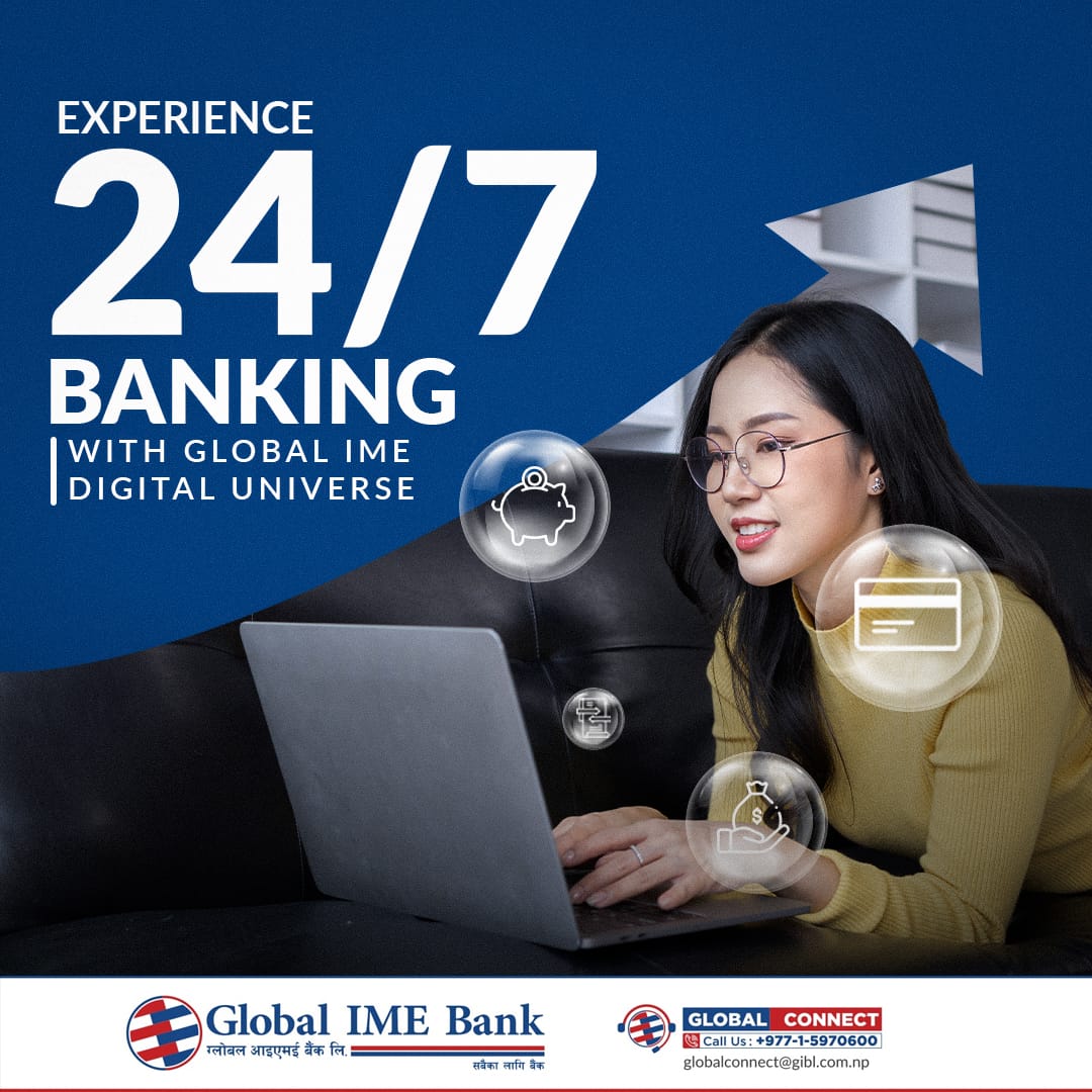 Global IME Bank launches “Digital Universe” to offer most banking services online