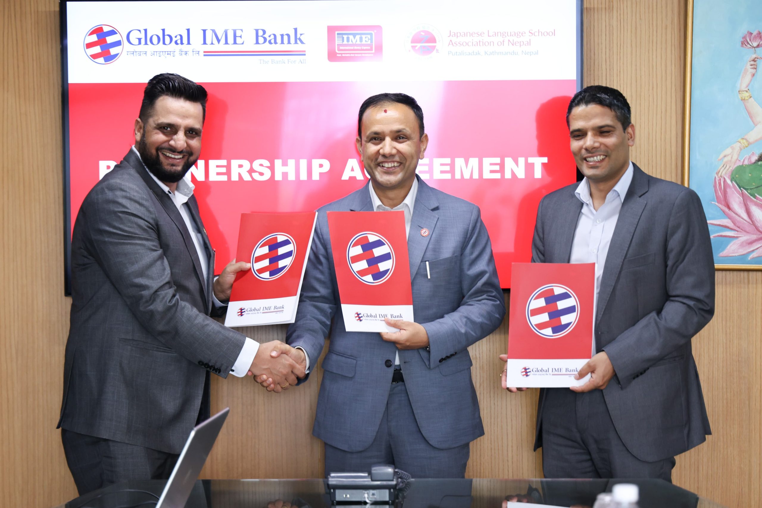 Global IME Bank, IME, and JALSAN sign tripartite agreement to facilitate loans for students Going to Japan for higher education