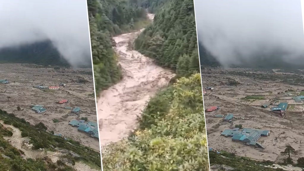 Glacial Lake Outburst Causes Severe Flooding in Everest Region’s Thame Village