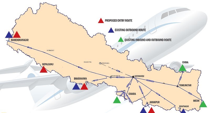 Nepal seeks additional air routes with India to enhance connectivity