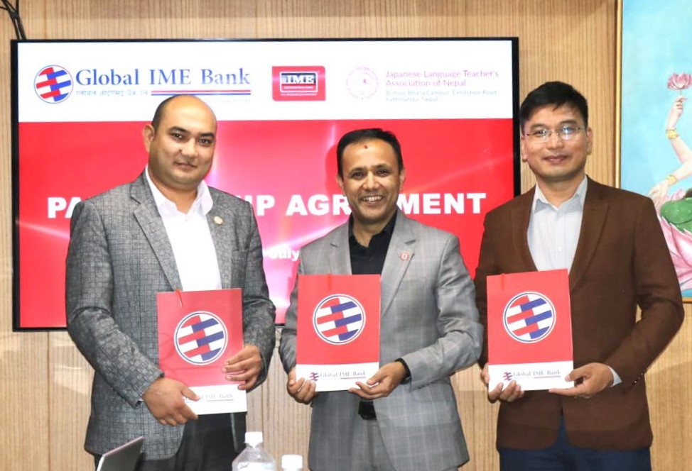 Global IME Bank, IME, and JALTAN sign tripartite agreement to facilitate educational loans for students going to Japan