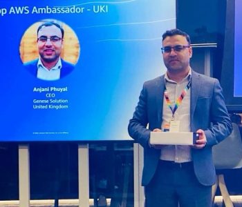 Anjani Phuyal recognised as Top AWS Ambassador at the AWS Global Summit