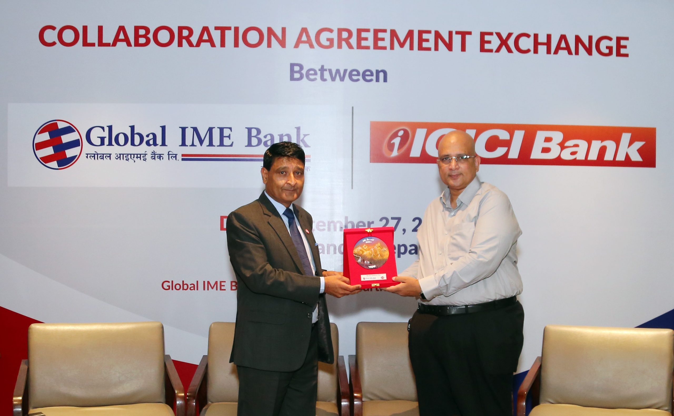 Global IME Bank Signs MOU with ICICI Bank Canada to ease banking for Nepali immigrants