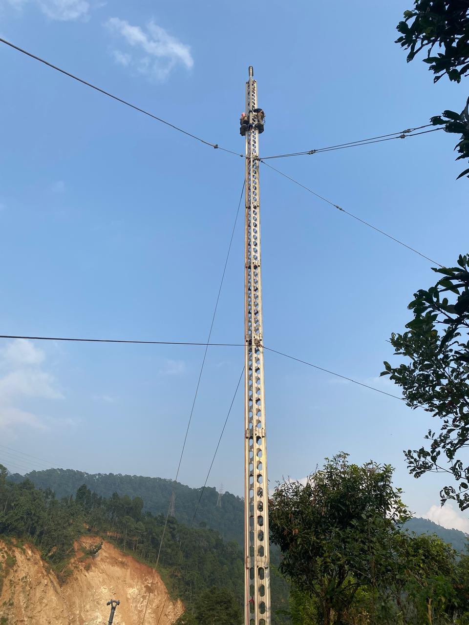 Khimti-Lamosanghu transmission line to resume using ERS tower after flood damage