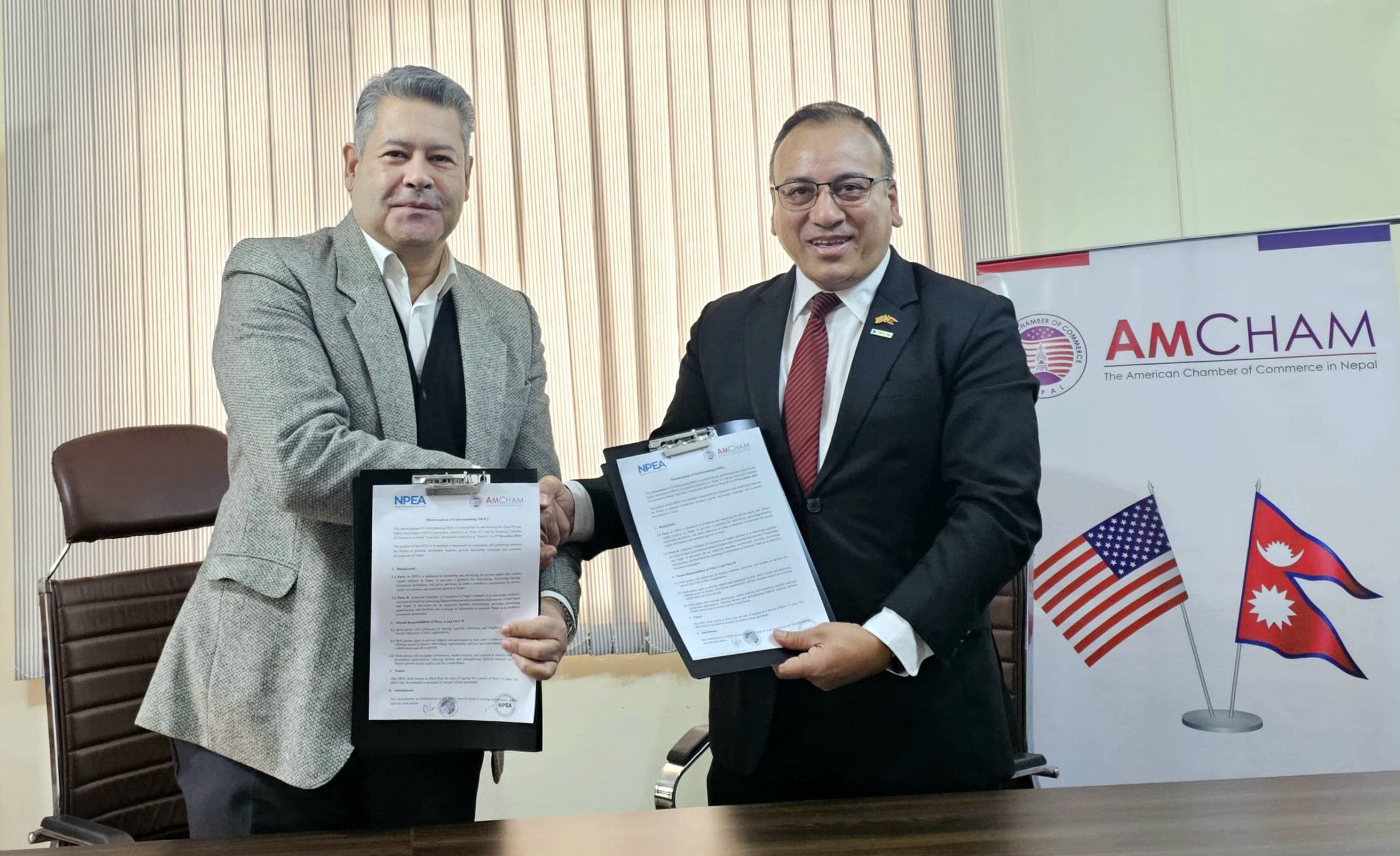 NPEA and AmCham sign MoU to boost investment and economic development