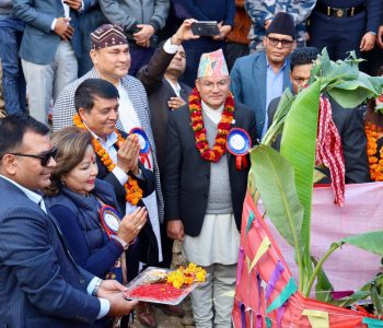 Foundation stone laid for Jalpa Devi Cable Car in Chisapani, Kailali