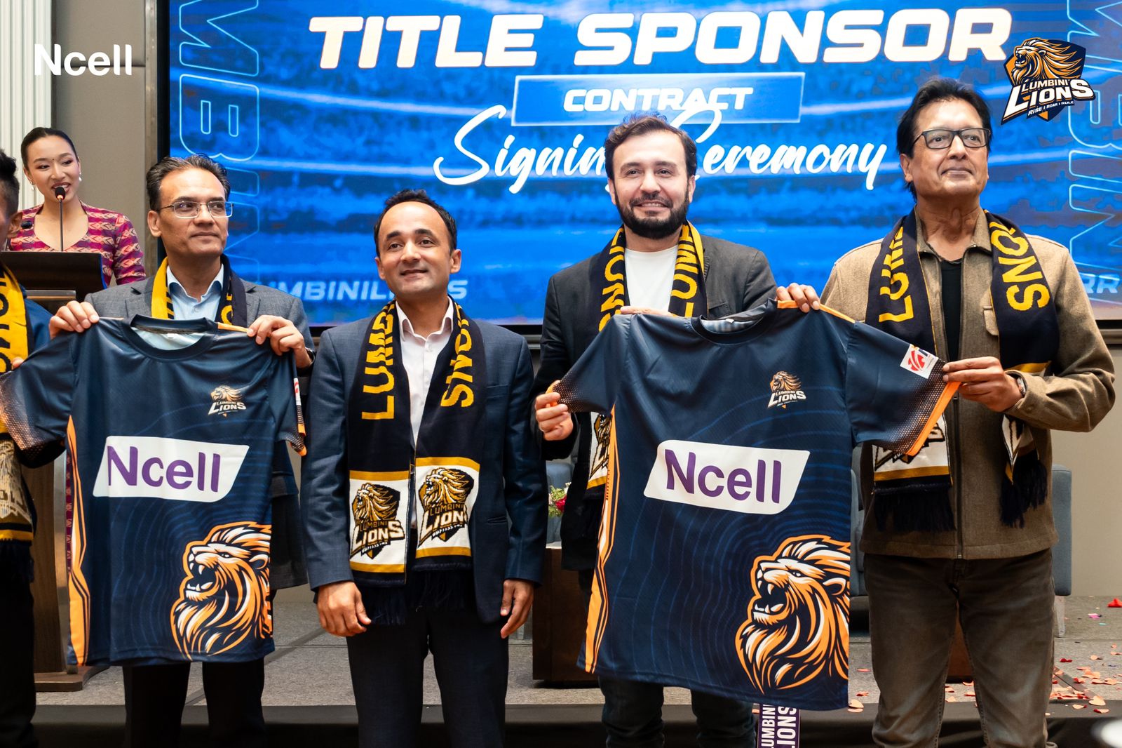 Ncell becomes the title sponsor of Lumbini Lions